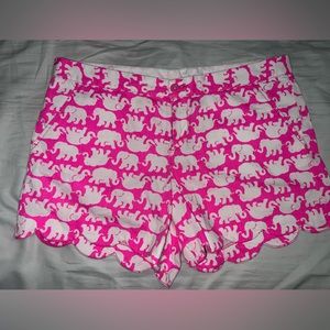 Lilly Pulitzer EUC Buttercup shorts HTF
